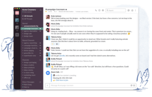 Use shared channels within Slack
